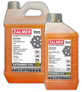 Антифриз ZALMER  ZR4000 AV (оранжевый) современные американские авто