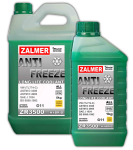 Антифриз ZALMER ZR3500 G11 (зеленый) универсальный до -35С