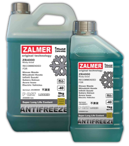 Антифриз ZALMER  ZR4000 JK (синий) старые японские авто