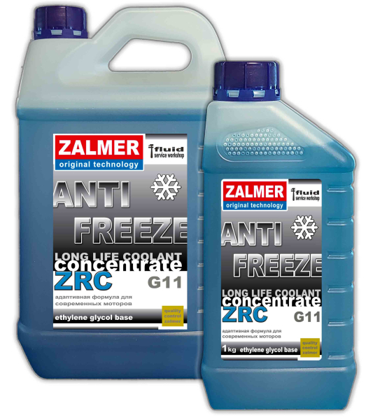 Антифриз ZRC CONCENTRATE G11 (синий) универсальный